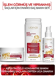 LADYMOR KERATİN ÖZLÜ KONSENTRE BAKIM SETİ