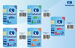 BEBEHUM 800 Gr 1.2.3.4.5 bebek mamaları Kutu