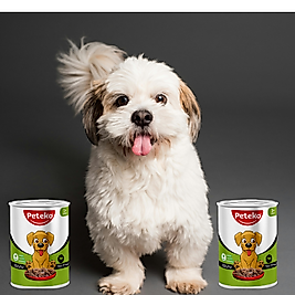 PETEKO KUZU ETLİ YAŞ KÖPEK MAMASI 400 GR 36'LI